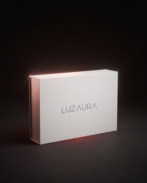 Caja de la mascarilla LED LUZAURA Glow